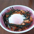 ペキのリリー's cooksnap of when they made ☆オートミールの納豆キムチ卵丼☆.