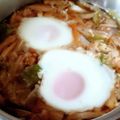 チコリママ's cooksnap of when they made こびりつかない落とし卵のお味噌汁.