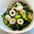 azbjbn's cooksnap of when they made わかめ、きゅうり、ちくわのポン酢和え.