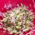 クックB2OU0B☆'s cooksnap of when they made ✿ハムとキャベツのさっぱりサラダ✿.