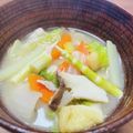 kinniko's cooksnap of when they made たけのこ汁.
