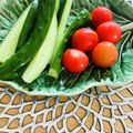 ボブナナ's cooksnap of when they made 簡単^ ^レタストマトきゅうりサラダ.