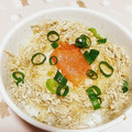 みぽぽ37's cooksnap of when they made 明太子ととろろ昆布ごはん.