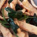 じんこ。's cooksnap of when they made カリカリ♡焼き油揚げとほうれん草の梅和え.