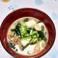 ジョングレ's cooksnap of when they made 簡単♡シーフードミックスと納豆の味噌汁♡.