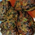 まっくろ缶's cooksnap of when they made 合いびき肉で！レンコンつくね♪.