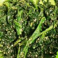 だだ2612's cooksnap of when they made 超簡単♡冷凍ほうれん草の胡麻和え☆.
