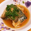mizuponksk's cooksnap of when they made 鯖のしめじとサッパリ大根おろし煮★.