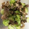 はちみつlove's cooksnap of when they made 舞茸とキュウリの和物.