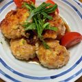 ＊みどり's cooksnap of when they made ふわふわ鶏つくねの甘酢てり焼き.
