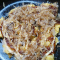 ちーゆづアーちゃん☆'s cooksnap of when they made 簡単！はんぺんの＊お好み焼き風＊.