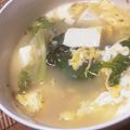 クック1GUU42☆'s cooksnap of when they made 5分でできる！卵とレタスのスープ.
