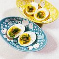 みぽぽ37's cooksnap of when they made ゆで卵de簡単おつまみ☘️香味ナムル.