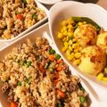 ame-ikuru's cooksnap of when they made 少ない材料でひき肉炒飯！.