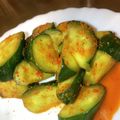 コバミツ's cooksnap of when they made 【減塩】激安激辛きゅうり.