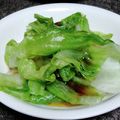 cyobindish's cooksnap of when they made レタスの簡単お浸し.