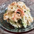 t0mt0mt0m's cooksnap of when they made 大根とカニカマのツナサラダ.