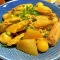 t0mt0mt0m's cooksnap of when they made 味染み♡手羽中と大根の煮物.