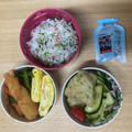 snow012's cooksnap of when they made スライスチーズと鮭フレークの卵焼き.