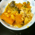 Linlyn's cooksnap of when they made 南瓜と茄子のそぼろ煮.