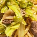 きよろんろん's cooksnap of when they made ゴマ油香る☆シンプル焼きうどん.
