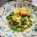美らはいび's cooksnap of when they made えんどう豆の卵とじ.