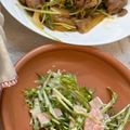 mogulab's cooksnap of when they made ハムと水菜のからしマヨサラダ.