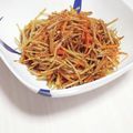 ぱふ's cooksnap of when they made 出汁を使ったきんぴらごぼう.