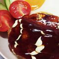 三七子's cooksnap of when they made ワンランクアップのおしゃれ★ロコモコ丼★.