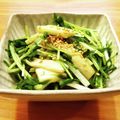 かなりんココりん's cooksnap of when they made エリンギ＆えのき＆水菜のナムル.