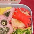 SUNMOONMOM's cooksnap of when they made お弁当に☆カニさんウィンナー.