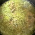 クック8SSYN0☆'s cooksnap of when they made ほっこり♡優しいキャベツの千切りスープ.