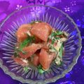 ankotetu's cooksnap of when they made トマトと大葉の無限サラダ.