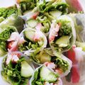こみく's cooksnap of when they made カニカマ生春巻き.