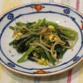 youtapapa's cooksnap of when they made ほうれん草ともやしの和え物♪.