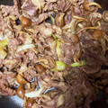 クックRD58R0☆'s cooksnap of when they made 牛肉となめこの炒めもの.