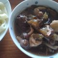 サンセットブライト's cooksnap of when they made ナスと鶏のピリ辛つけ汁うどん 蕎麦にも.