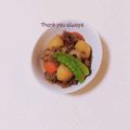 まあまま☆0403's cooksnap of when they made 野菜の水分だけde肉じゃが＊.