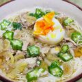 にこぱん☻'s cooksnap of when they made 汁だくネギ豚ぶっかけそうめん。.