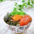 Satoco❋'s cooksnap of when they made 卵かけご飯に明太子♡.