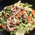 pali's cooksnap of when they made チンゲン菜と豚こまのオイスターソース炒め.