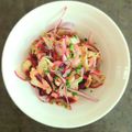 ひさかた's cooksnap of when they made たこのネギまみれポン酢.