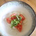みるく茶's cooksnap of when they made トマトと新玉ねぎのオイポンレモンサラダ.