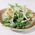 くっくペタ's cooksnap of when they made 水菜のミニトマトのサラダ.