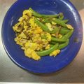 円街縁's cooksnap of when they made スナップエンドウとひき肉の卵炒め.