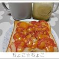 ちょこ☆ちょこ's cooksnap of when they made トマトトースト.