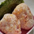 ☆ミルミル's cooksnap of when they made お弁当にも。梅おかか炒り卵おにぎり.