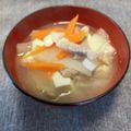 horseland's cooksnap of when they made レンジで簡単❀　楽うま豚汁♪.