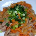 クックJOEさん's cooksnap of when they made 簡単スピード夕食★牛肉と人参の春雨炒め煮.