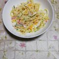 くネコまろす's cooksnap of when they made ちょっぴり中華なサラスパ～♪＾＾.